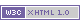 Valid XHTML 1.0 - Click To Validate